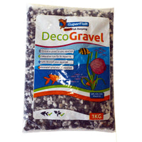 Superfish Deco Grind Mix Wit-Zwart-Grijs 1 kg - decoratief aquariumgrind, miniatuur 1