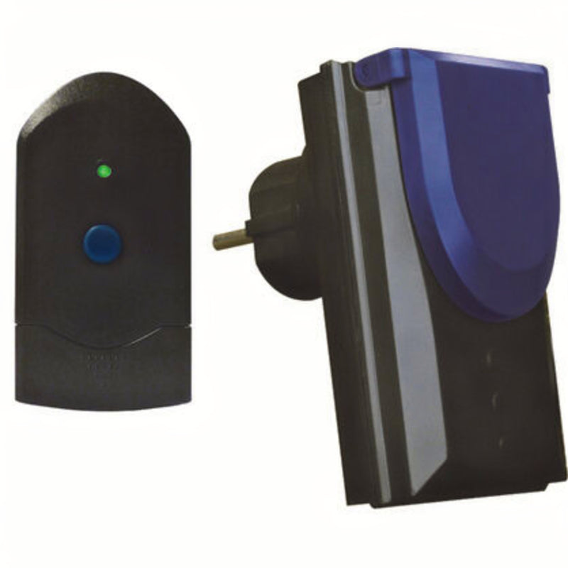 Aquaforte RC-400 Universele Afstandsbediening - Draadloze schakelaar voor vijverpompen en verlichting tot 1000W, Vijver Accessoire bij Vijvercentrum