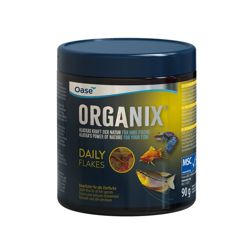 Oase ORGANIX Daily Flakes 550ml - Dagvoer vlokken voor tropische vissen, afbeelding 2 Visvoer