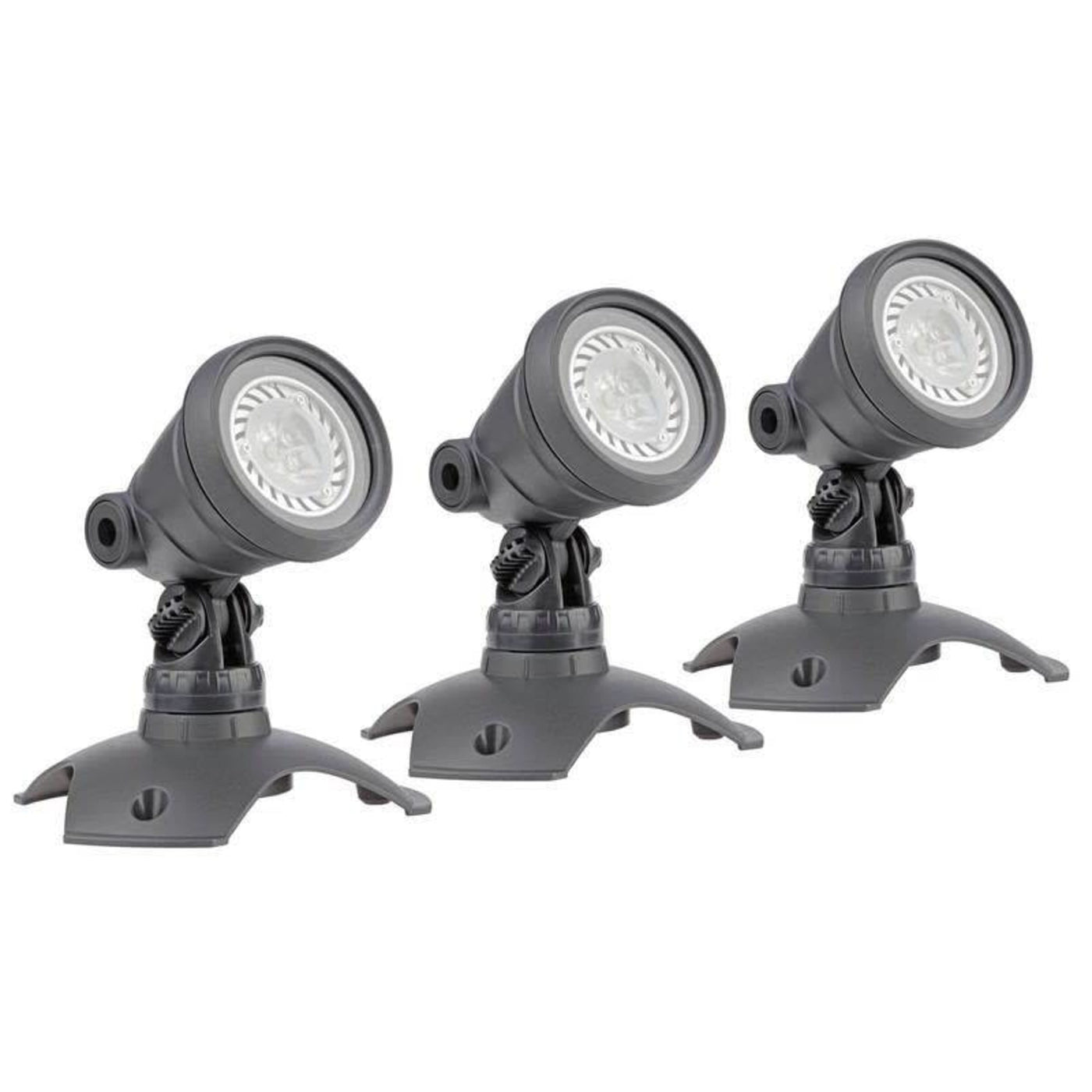 Oase LunAqua 3 LED Set 3 - Complete set met 3 verstelbare vijverspots 12V warm wit