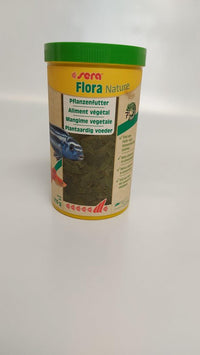 Sera Flora Nature 1000 ml - Plantaardig vlokkenvoer voor siervissen, miniatuur 2