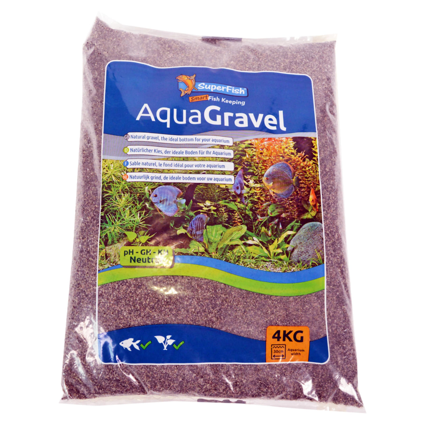Superfish Aqua Grind Koffie 2-3 Mm 4kg - productfoto
