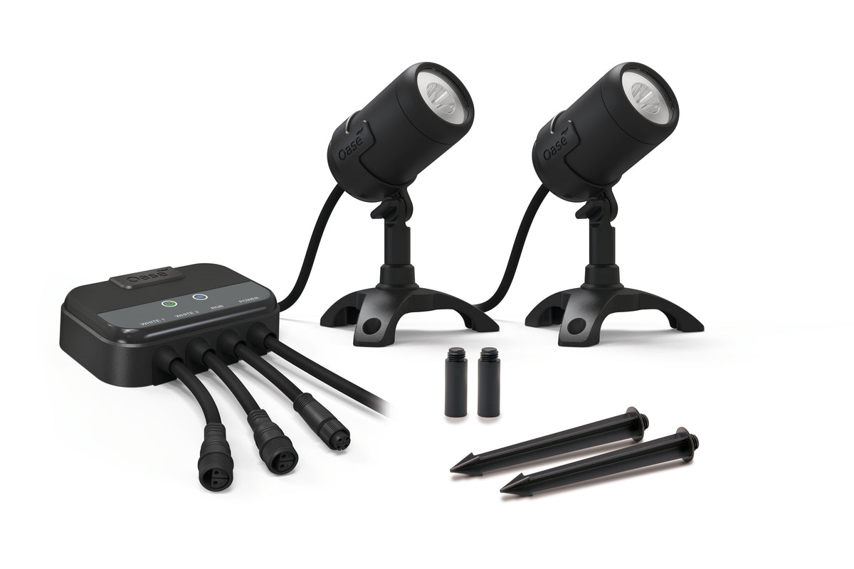 Oase LunAqua Connect Starter Set Controllable - app-bestuurbare vijververlichting productafbeelding
