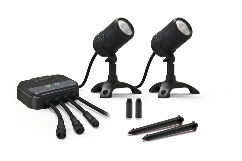 Oase LunAqua Connect Starter Set Controllable - app-bestuurbare vijververlichting productafbeelding, afbeelding 3 Onderdelen