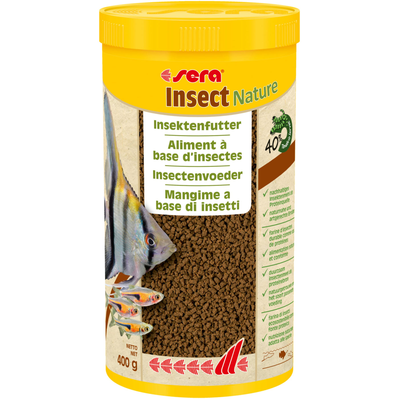 Sera Insect Nature 1.000 ml - Insectenvoer voor koi