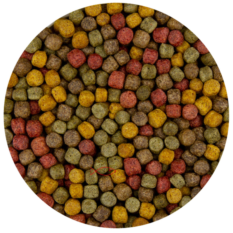 Pond Pro Multi Mix 6 mm 5 kg - productfoto, Koivoer Basis bij Vijvercentrum