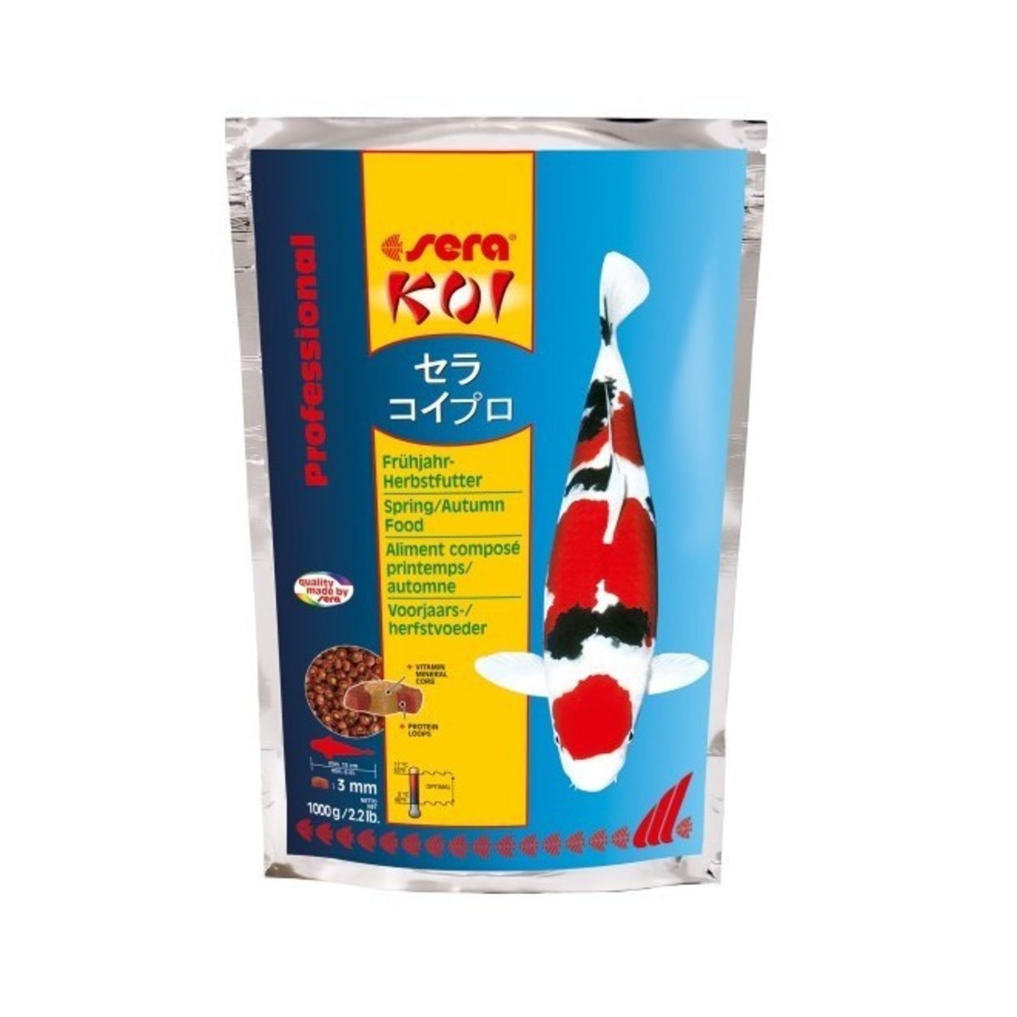 Sera KOI Professional wintervoeder 500gr - productfoto