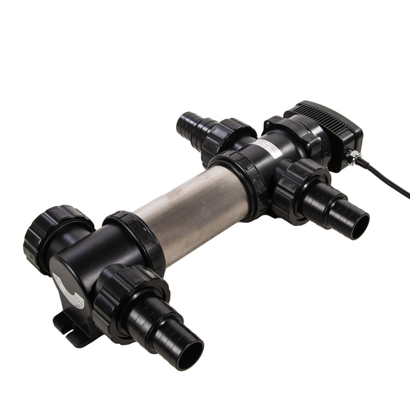 AquaForte SUV-724 UV-C Unit 24W RVS met Quick Lock, AquaForte UV-C bij Vijvercentrum
