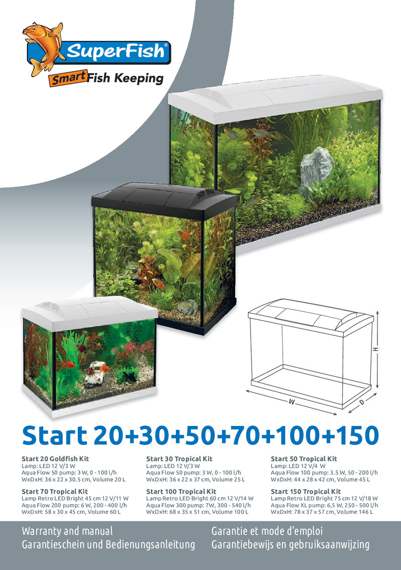 Superfish Retro LED Color T8 en JT5 60 cm 18W - kleurversterkende LED voor aquariumvissen, afbeelding 2 Aquarium Verlichting