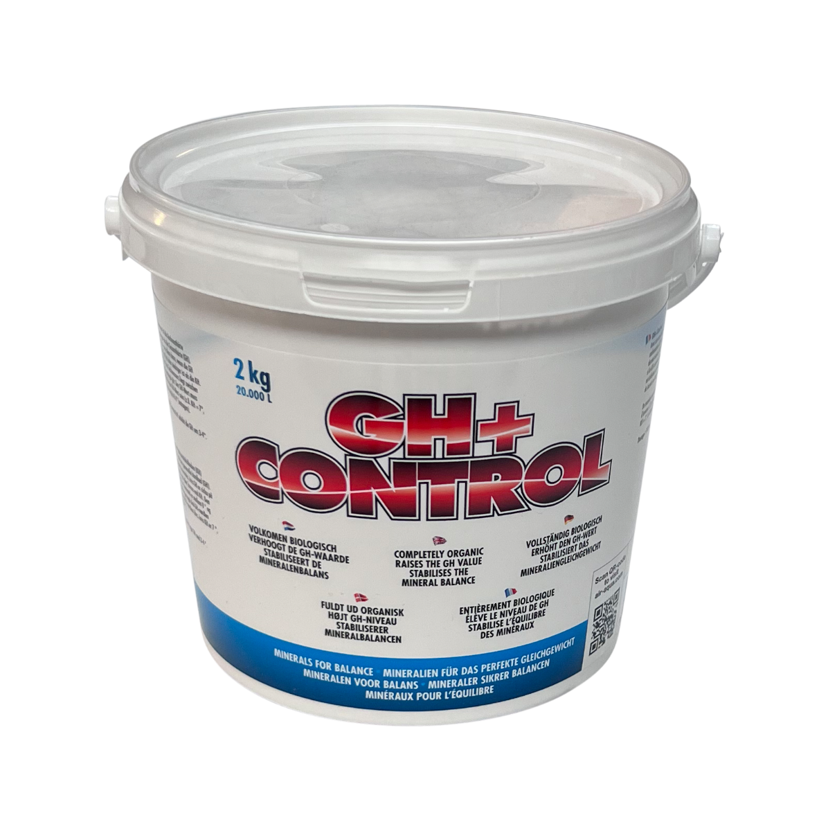Air Aqua GH+ Control 2 kg - verhoogt de algemene hardheid van vijverwater