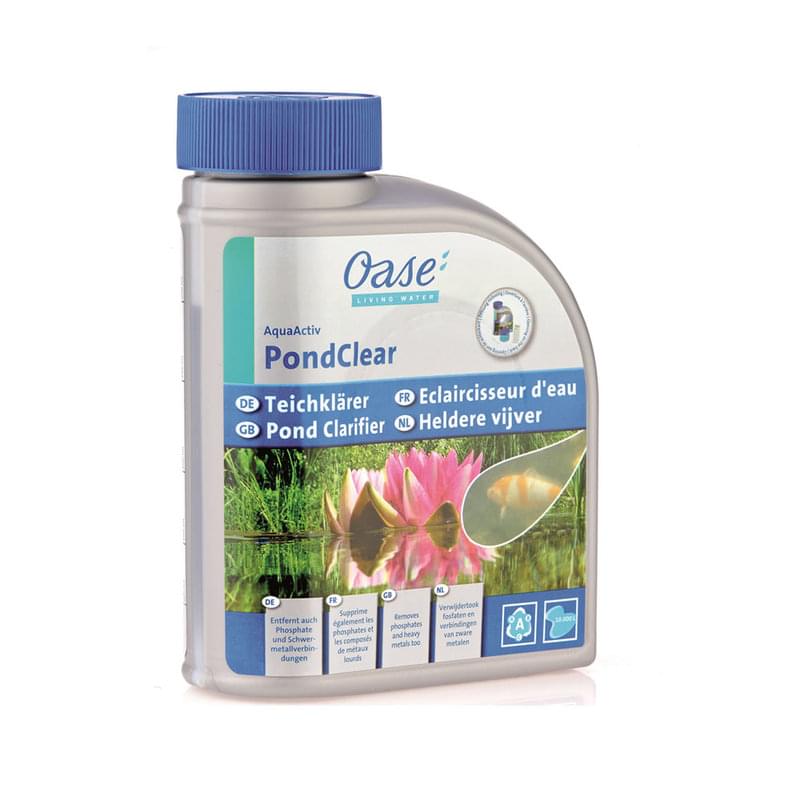 Oase AquaActiv PondClear 500 ml - Vijverwater helder maken door vlokvorming