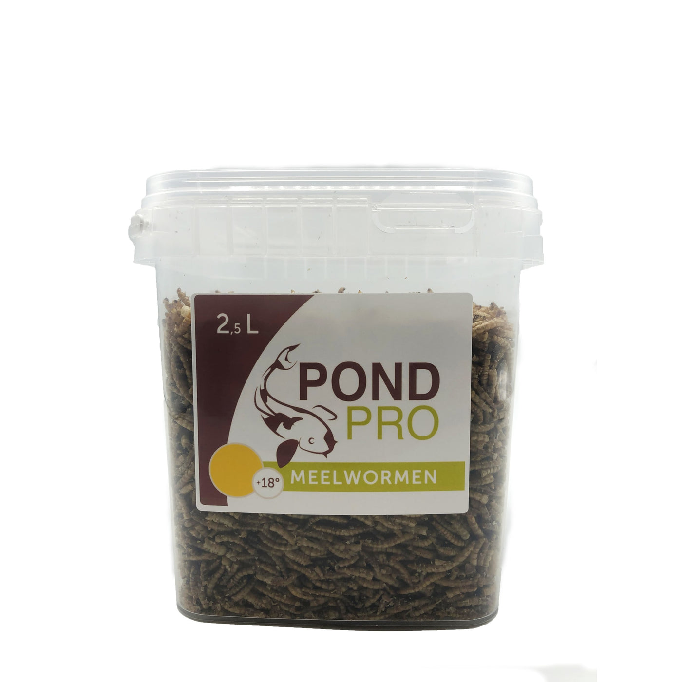 Pond Pro Meelwormen - 2,5 Liter Emmer - productfoto
