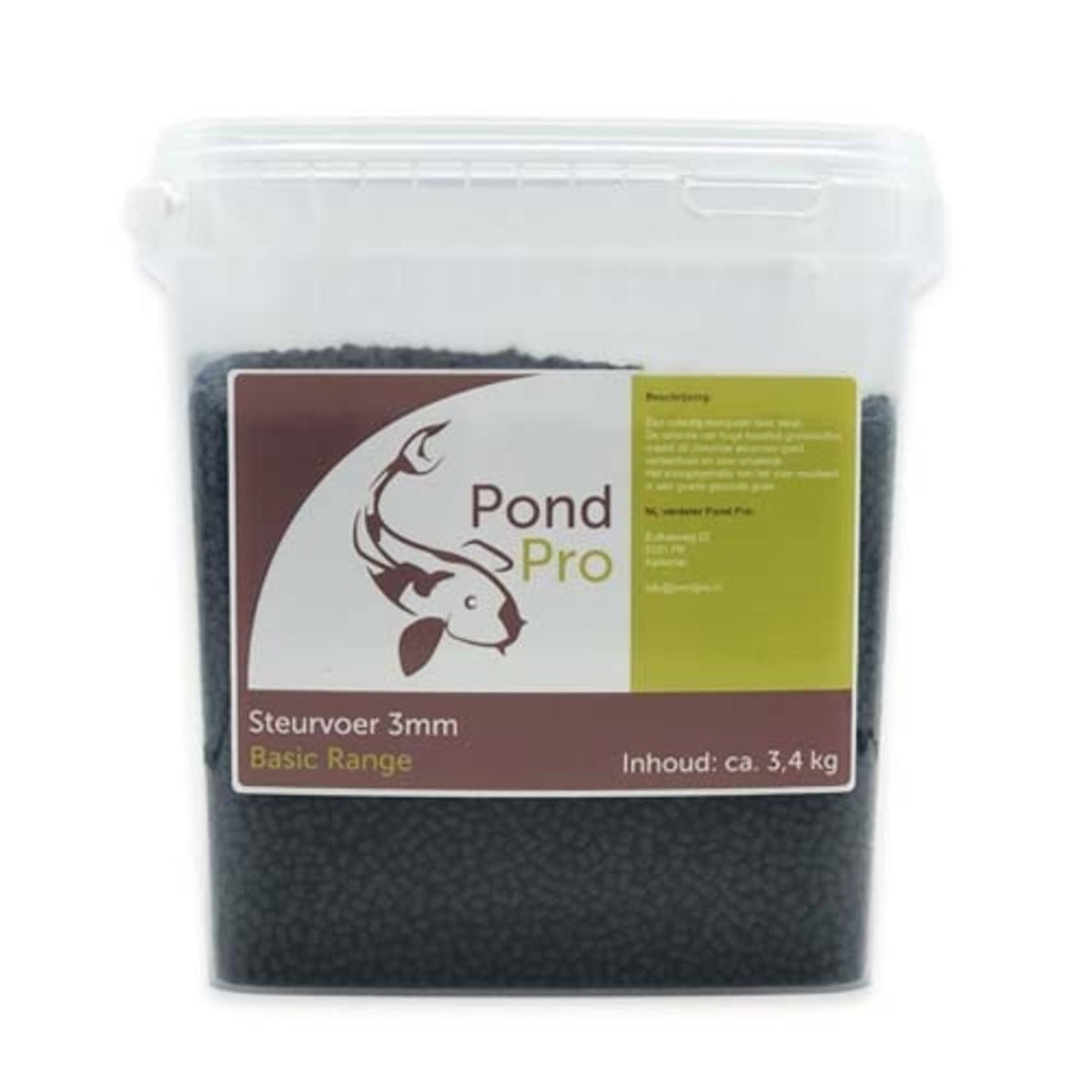 Pond Pro Steurvoer 3mm - 3,4 kg - productfoto
