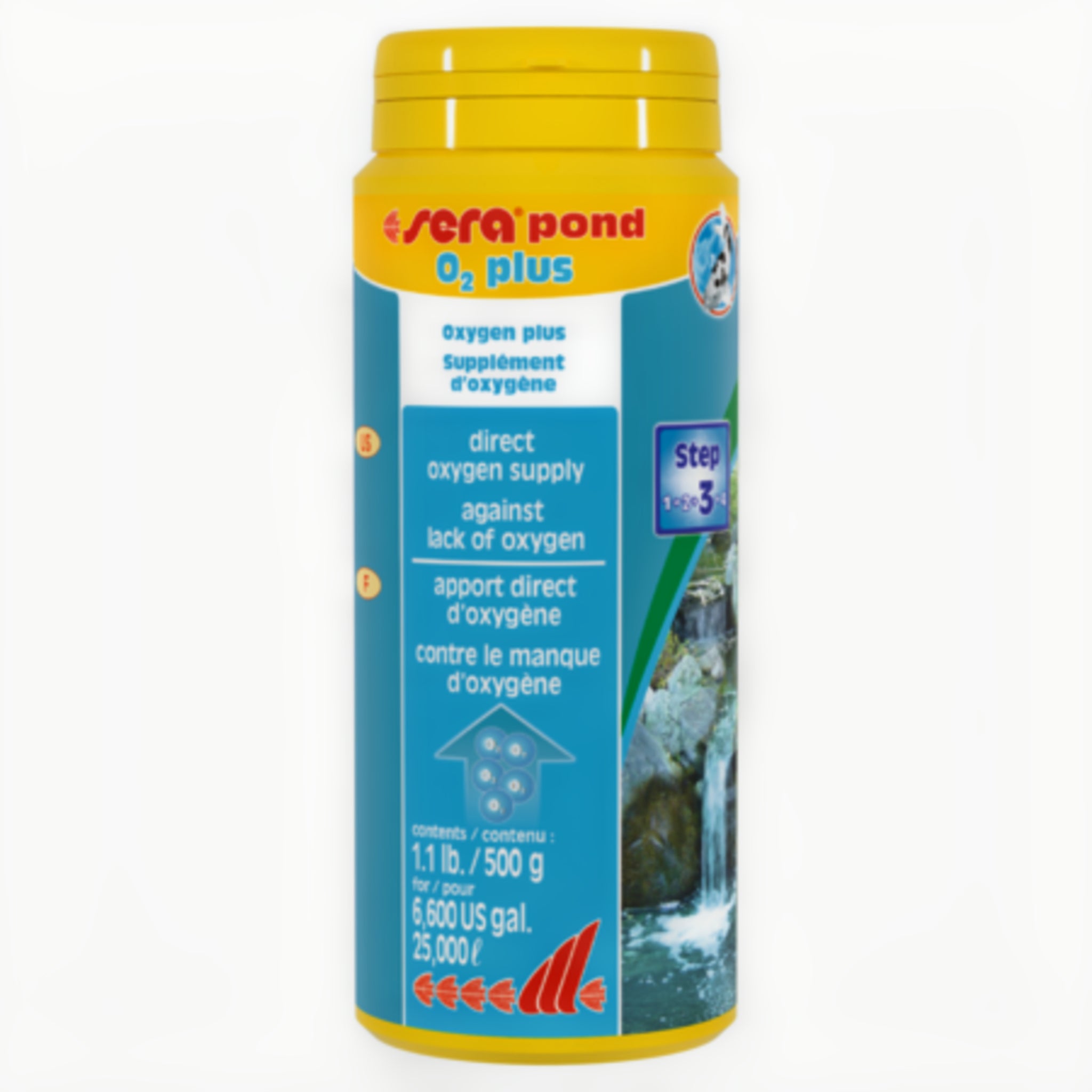 Sera pond O2 plus 500 ml - 500 gr - productfoto