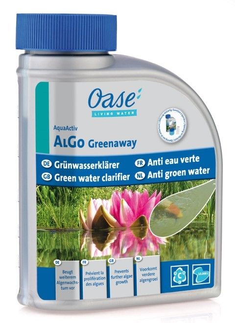 AquaActiv AlGo Greenaway 500 ml | Oase productafbeelding, detailaanzicht Algenbestrijder
