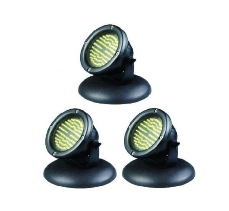 Aquaking LED-60-3 Vijververlichtring - Set van 3 LED-spots met schemersensor, afbeelding 3 Vijververlichting