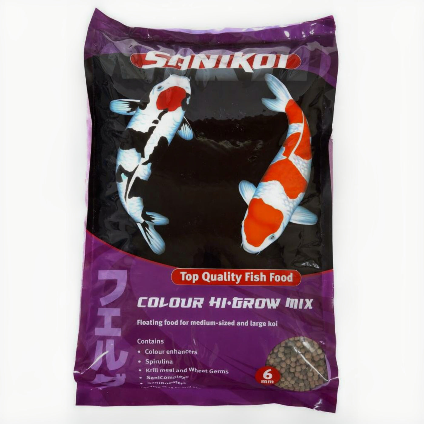 Sanikoi Colour Hi-Grow Mix 6mm (10 Liter) - productfoto