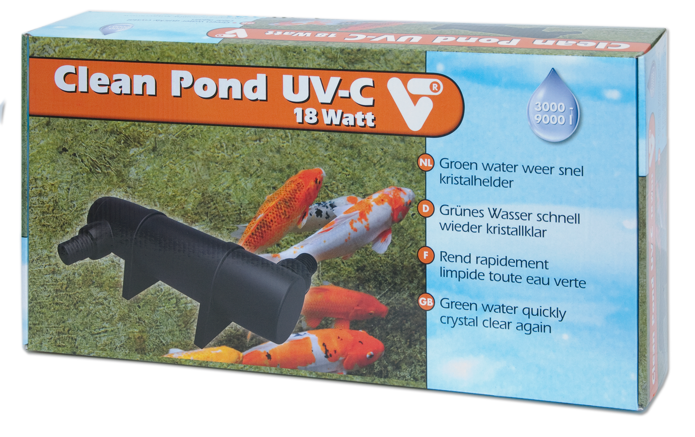Vt Clean Pond UV-C 18 watt - productfoto