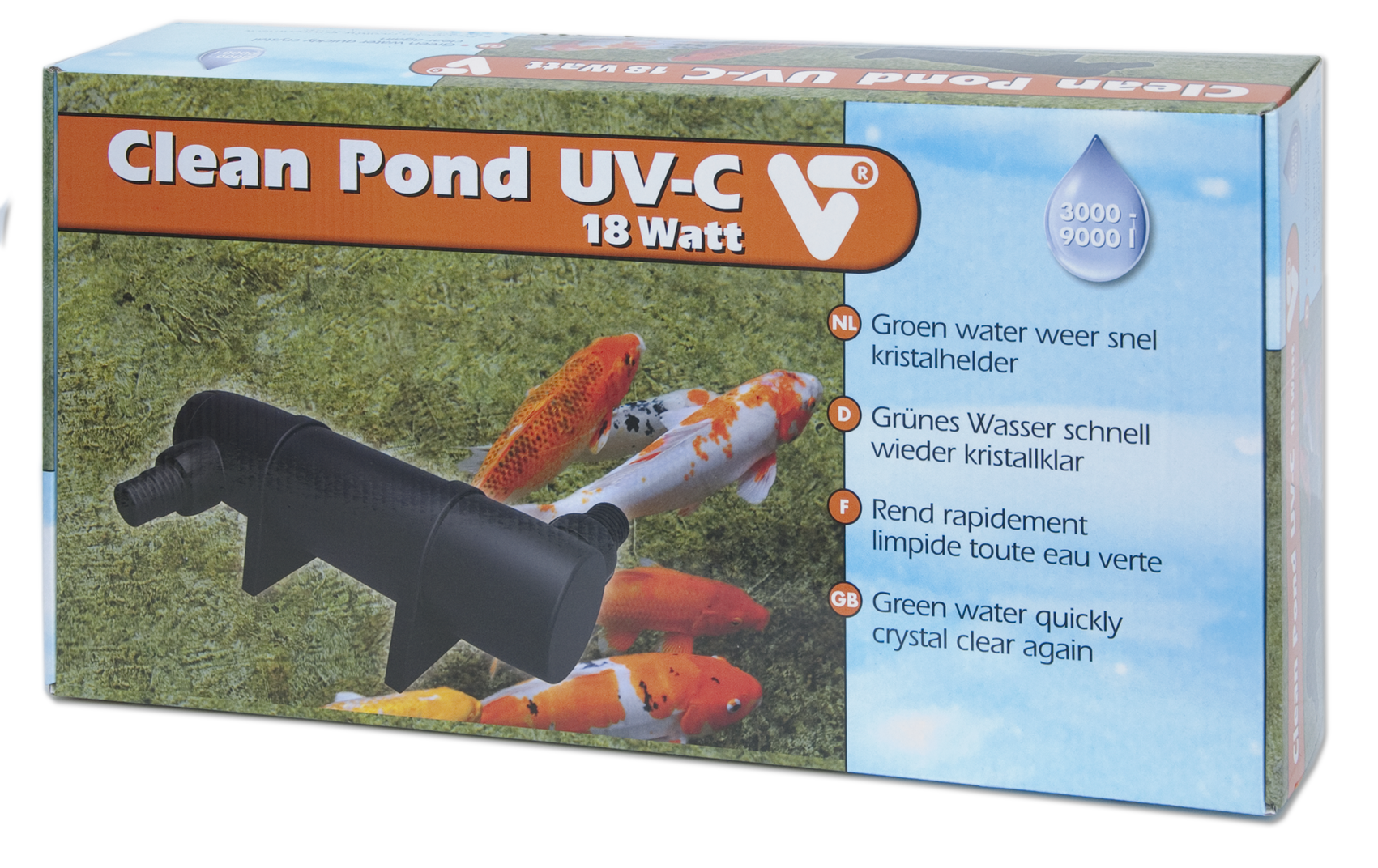 Vt Clean Pond UV-C 18 watt - productfoto