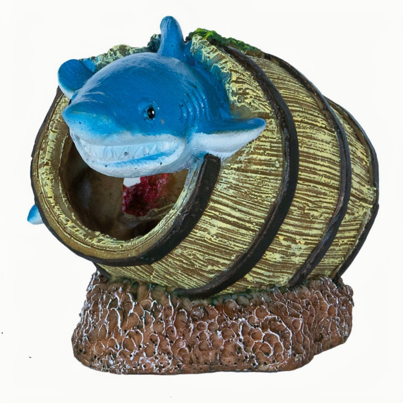 Superfish Deco Barrel Haai - productfoto, Aquarium Decoratie bij Vijvercentrum