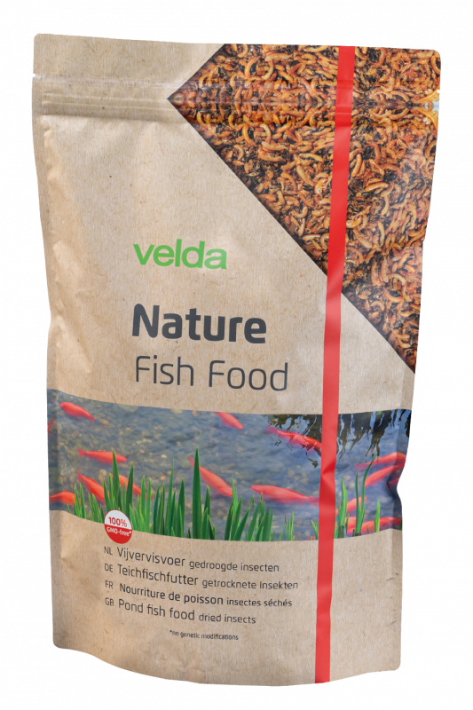 Velda Nature Fish Food 3000 ml - productfoto, detailaanzicht Koivoer Basis