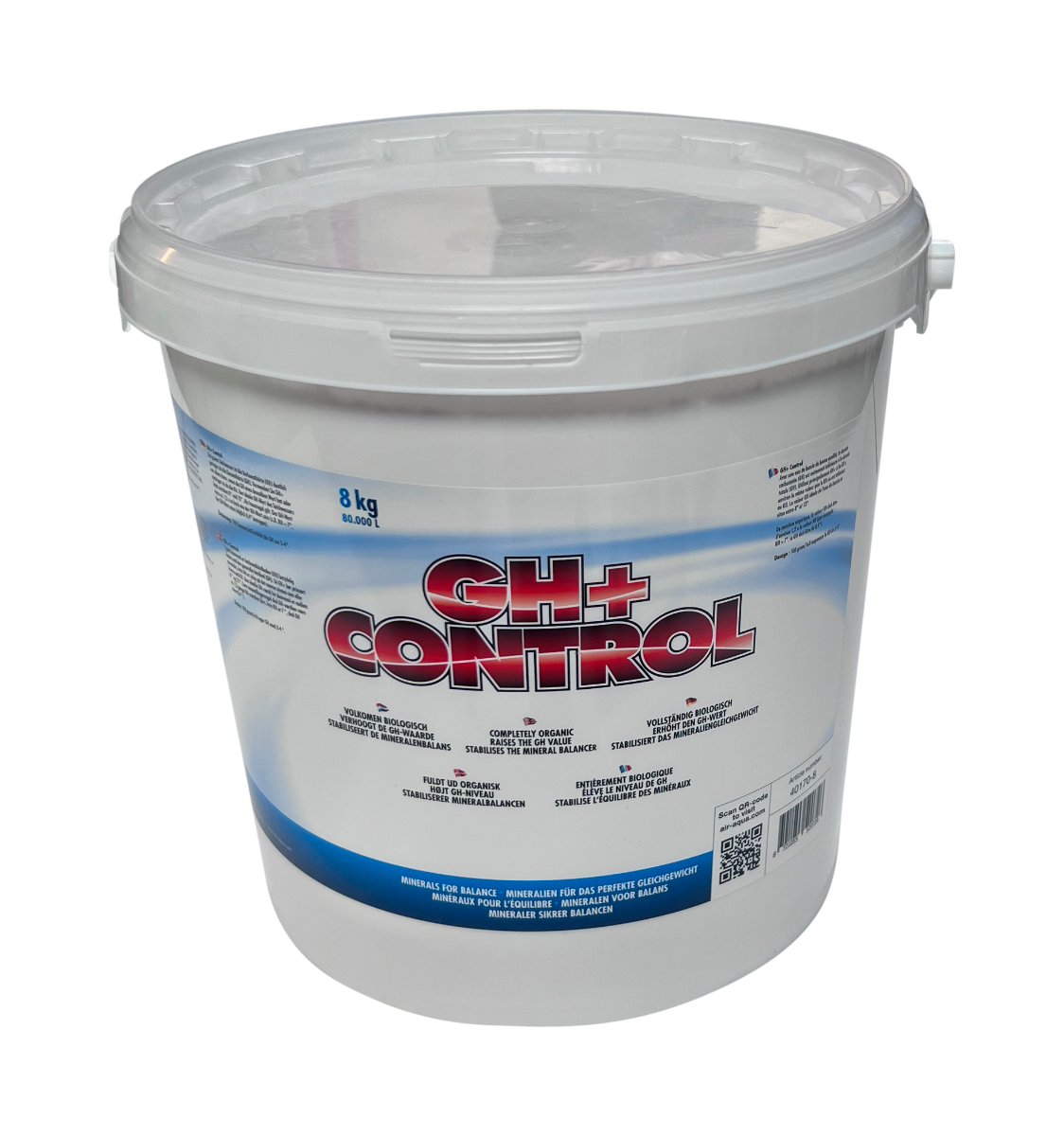 Air Aqua GH+ Control 8 kg - verhoogt de algemene hardheid van vijverwater productafbeelding