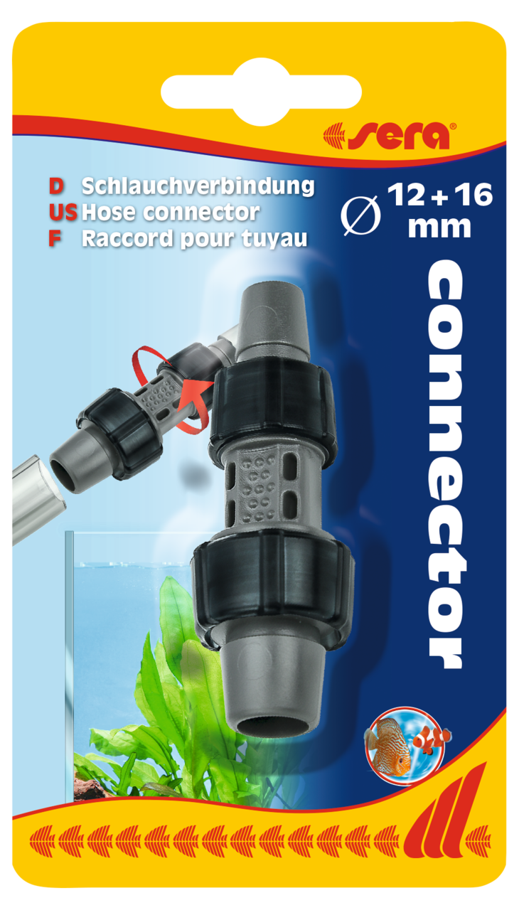 Sera Slangverbinding 12/16 mm - slangkoppeling voor aquariumslangen