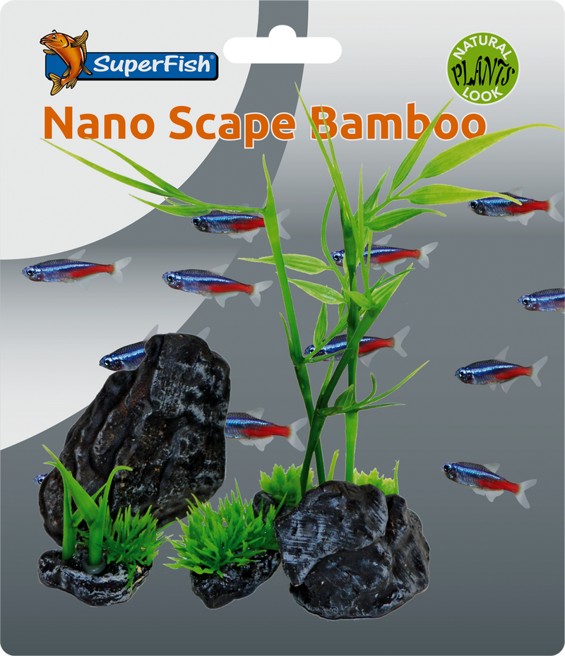 Superfish Nano Scape Bamboo - Decoratief bamboedecor voor nano-aquariums, afbeelding 2 Aquarium Decoratie
