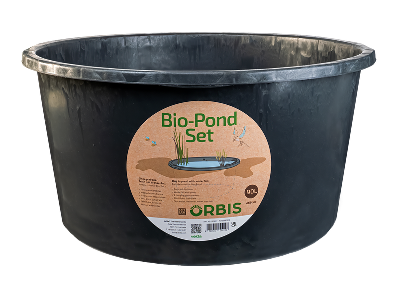 Velda Velda Orbis Bio-Pond rond 66 cm Set - Complete minivijver met pomp en waterval, afbeelding 3 Minivijver