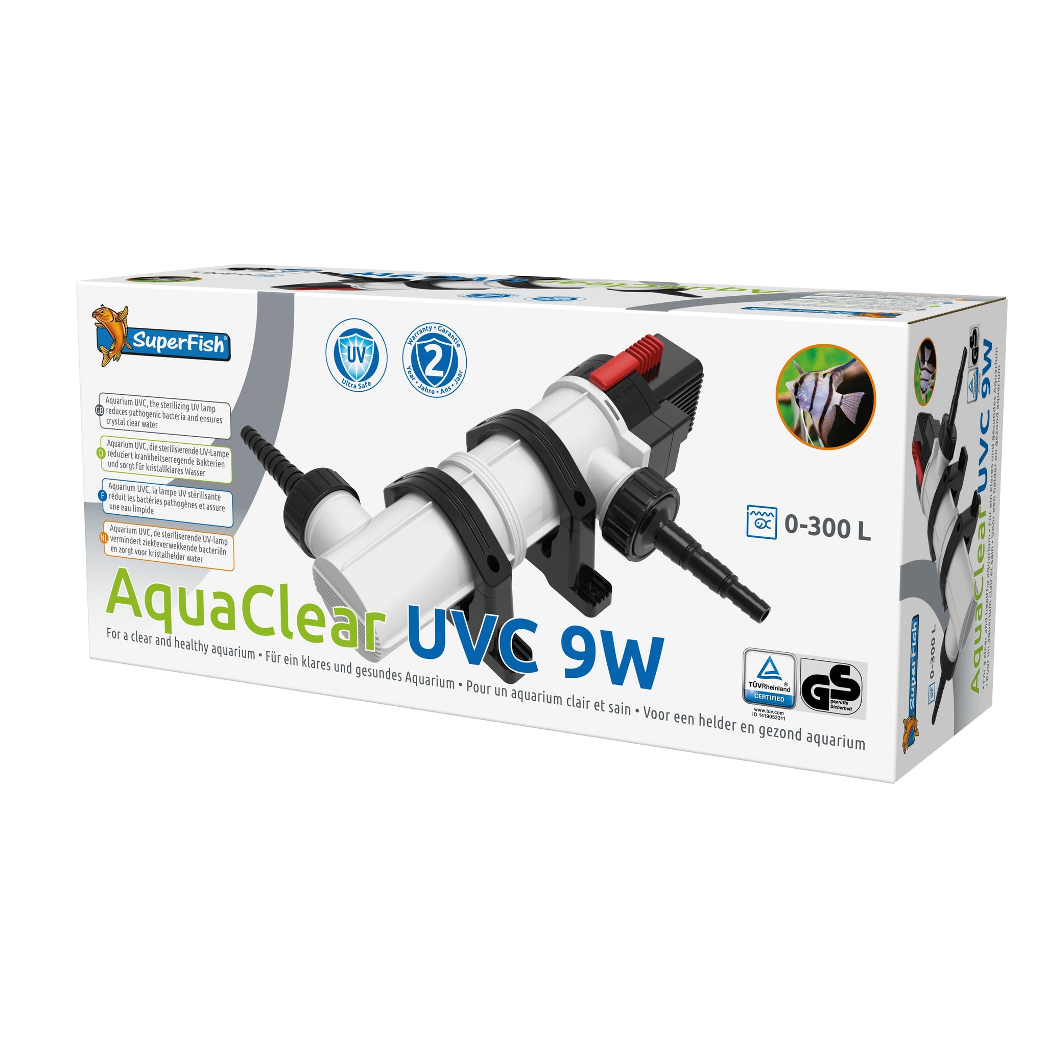 Superfish Aquaclear Uv 9w - productfoto
