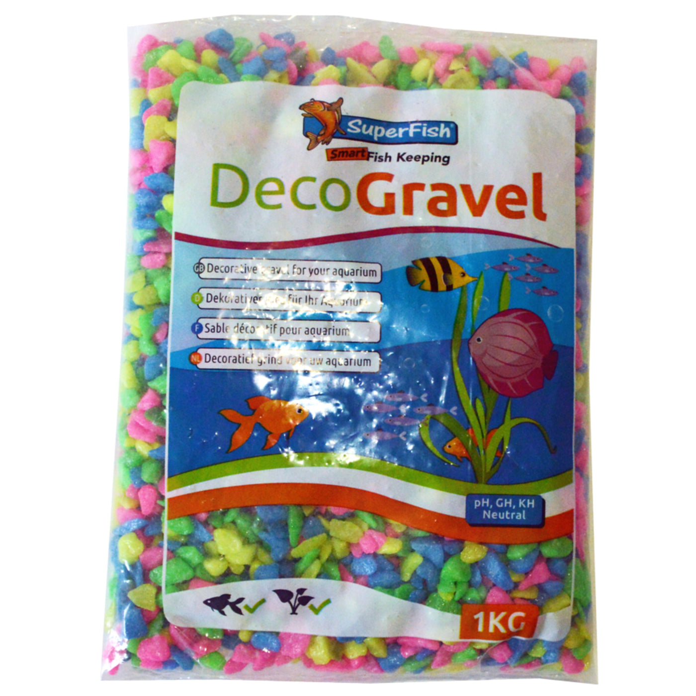 Superfish Deco Grind Neon Mix 1kg - productfoto