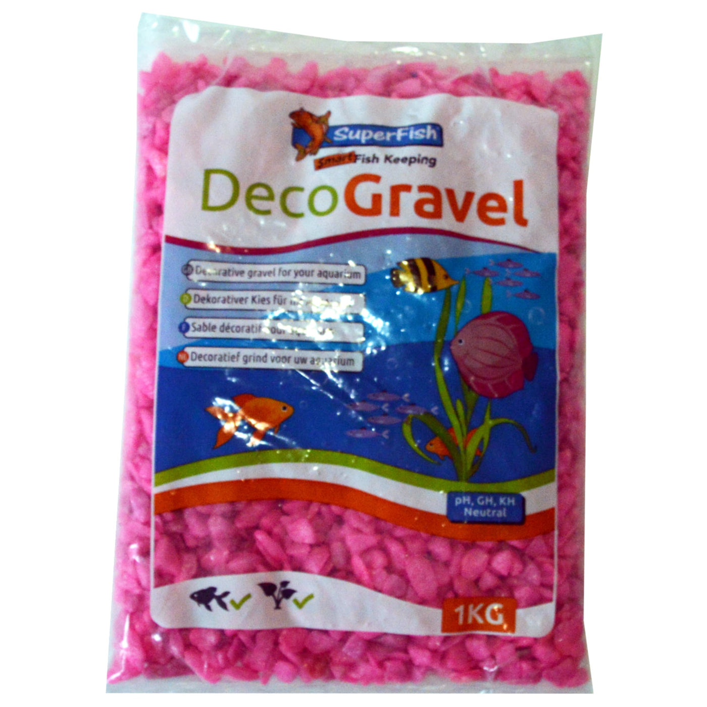 Superfish Deco Grind Neon Roze 1kg - productfoto