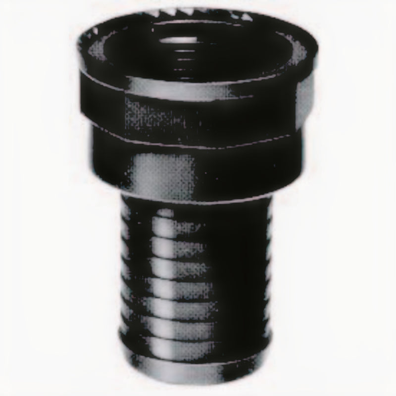 Europond Slangpilaar binnendraad x tule PP zwart 1 1/2" x 40mm - productfoto — Vijverslang bij Vijvercentrum