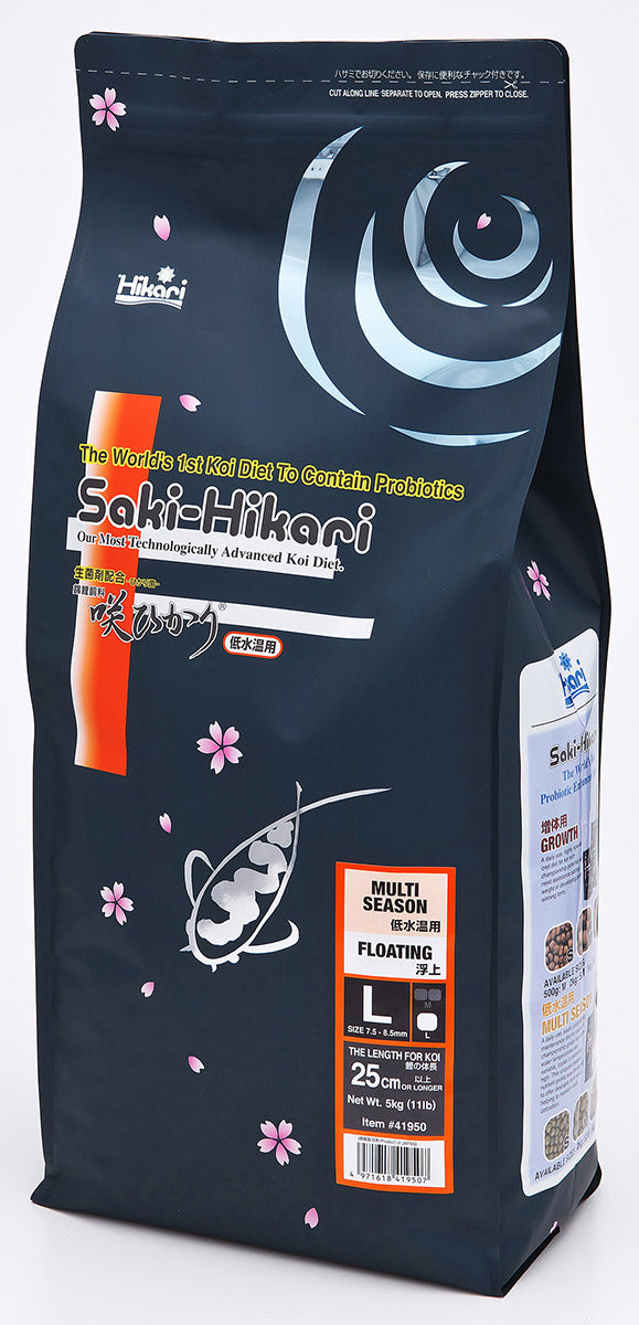 Saki Hikari Multi Season Large 5 kg - Drijvend koivoer voor wisselende temperaturen, afbeelding 2 Visvoer