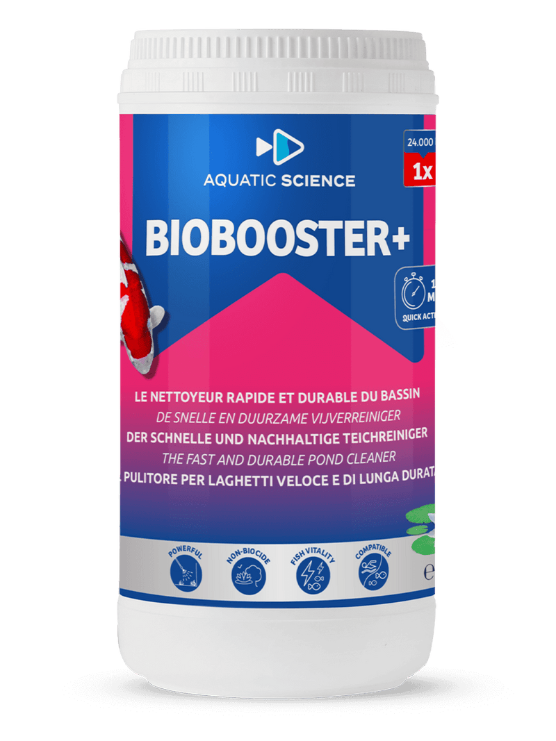 Aquatic Science Biobooster+ 24000 bacteriestarter bij Vijvercentrum, Vijverbacterie bij Vijvercentrum