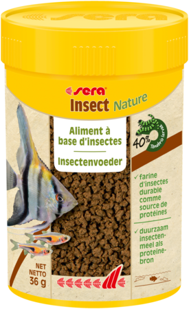 Sera Insect Nature 100 ml - Natuurlijk aquariumvoer op basis van insecten