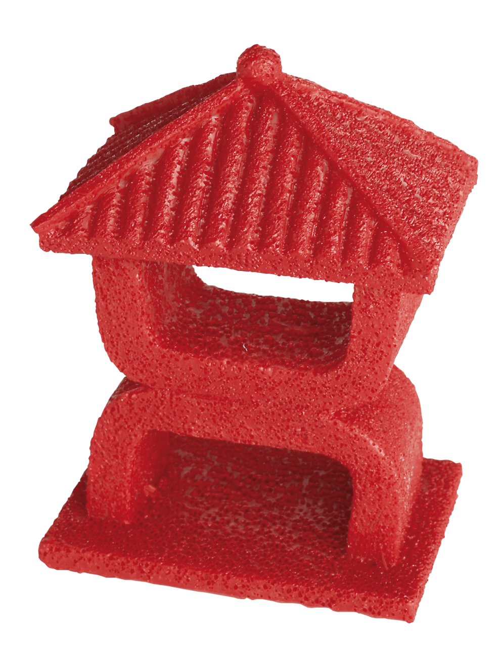 Superfish Zen Deco Mini Temple rood aquarium ornament