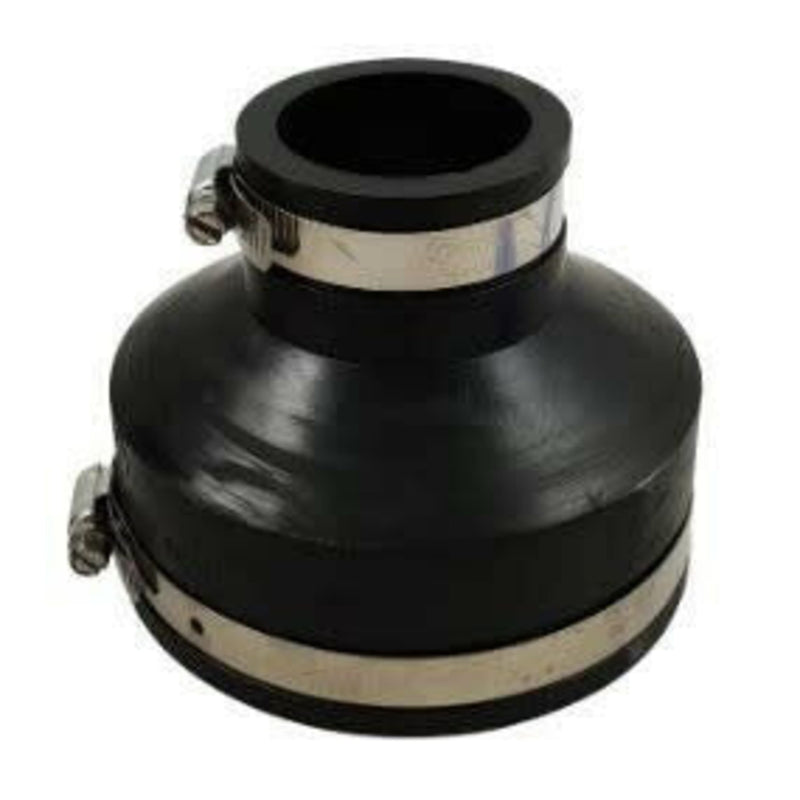 Air Aqua Flexibele rubber verloopsok/mof 110x50mm - productfoto — PVC Hulpstuk bij Vijvercentrum