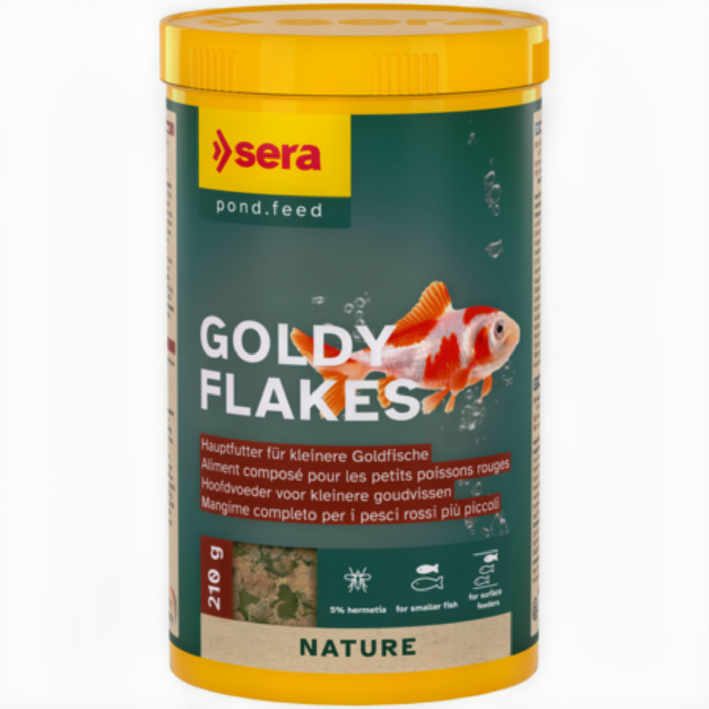 Sera Goldy Flakes 1.000 ml - 210 gr - productfoto