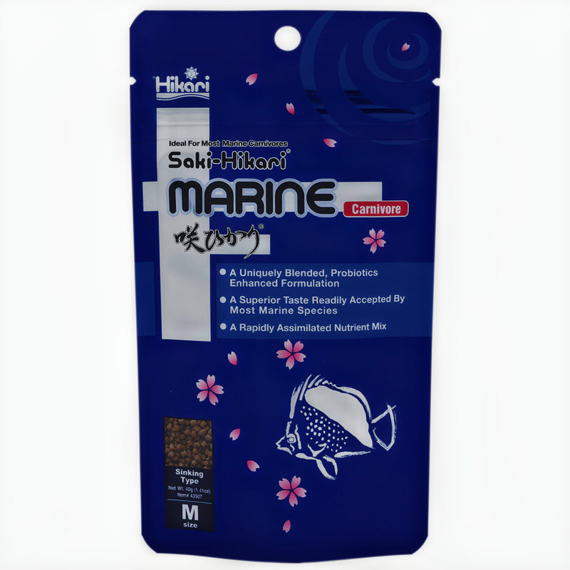 Saki Hikari Carnivore 40 Gram - productfoto, Aquarium bij Vijvercentrum