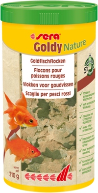 sera Goldy Nature 1000 ml - goudvisvoer vlokken, miniatuur 2