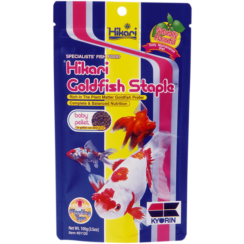 Hikari Staple Goldfish Baby 30 Gram, Siervisvoer bij Vijvercentrum