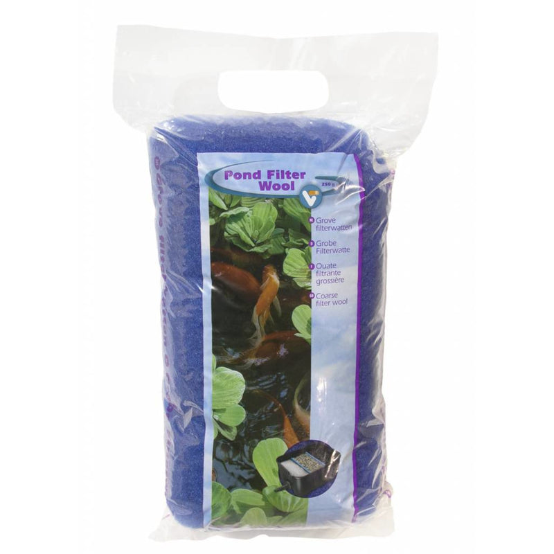 VT Filterwatten Blauw 250 gram - fijne filterwatten voor vijverfilter, Filtermateriaal bij Vijvercentrum