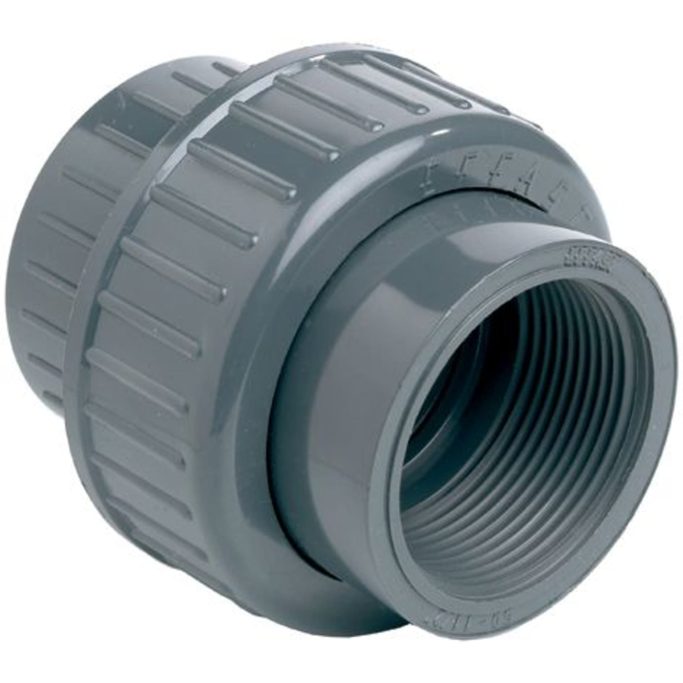 Aquaforte 3/3 Koppeling Lijm x Binnendraad 63 mm x 2 inch - PVC overgang