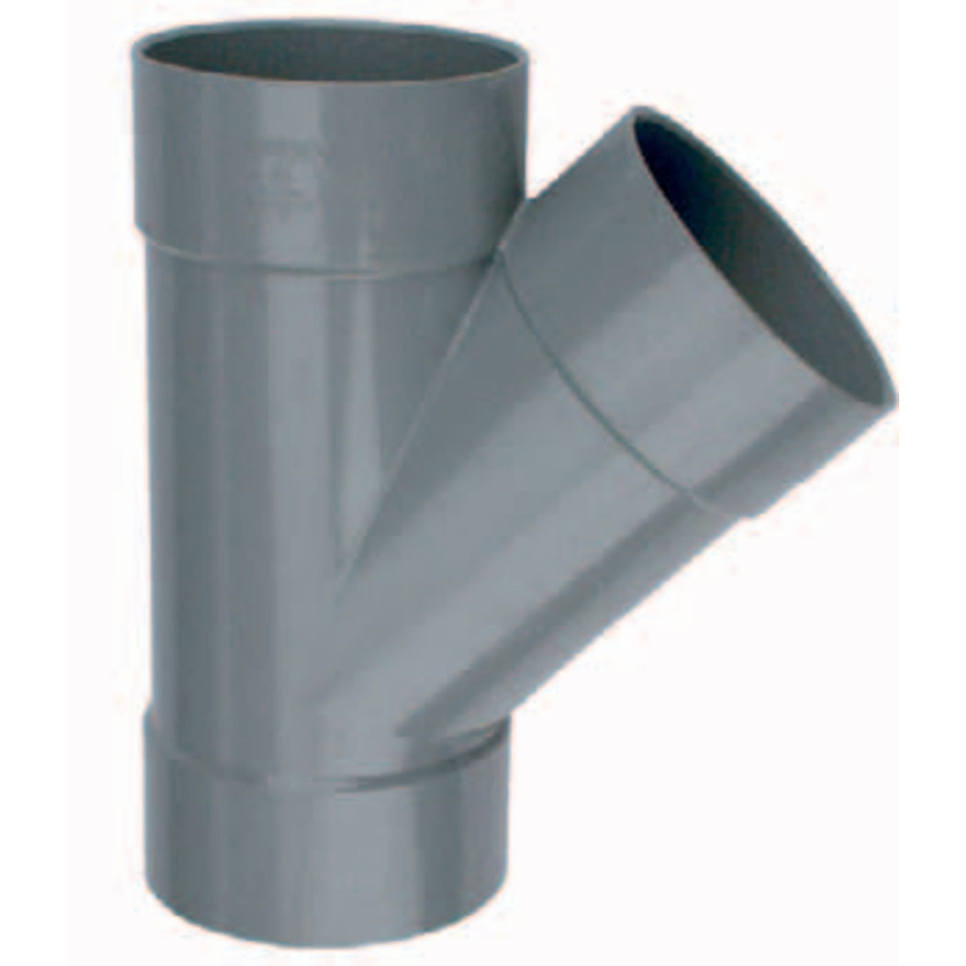 Wavin Wadal PVC T-stuk 45 graden 3 x lijmmof 125 mm