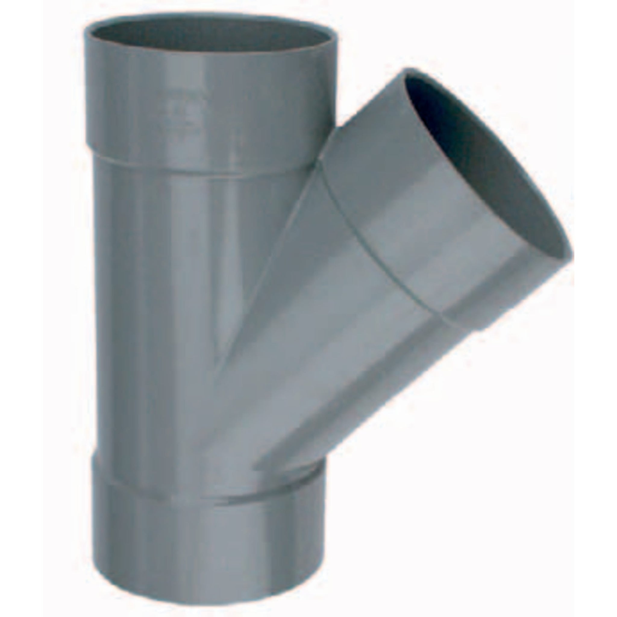 Wavin Wadal PVC T-stuk 45 graden 3 x lijmmof 125 mm
