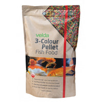Velda 3-Colour Pellet Food 3000 ml - productfoto, miniatuur 1