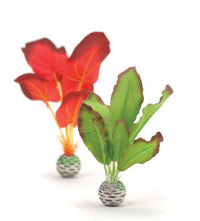 biOrb Zijden Plantenset Klein Groen en Rood - Kunstplanten voor biOrb aquarium, miniatuur 2