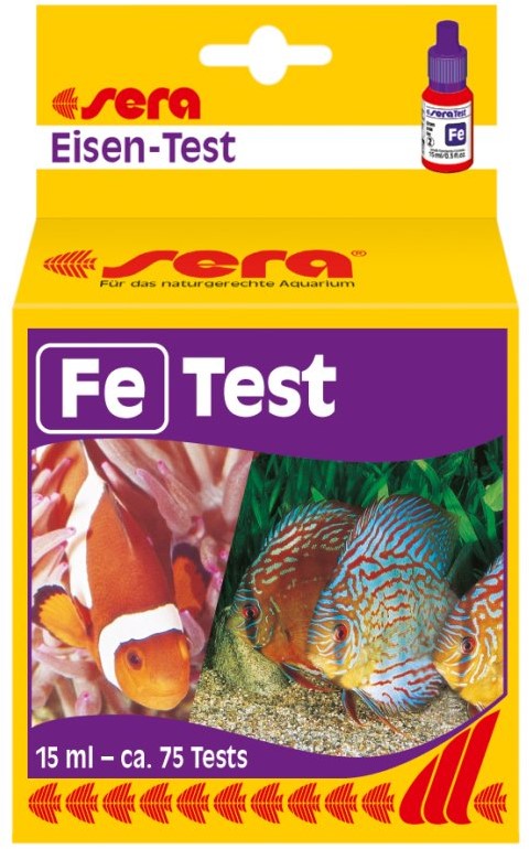 Sera IJzer-Test Fe - Watertest vijver en aquarium