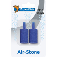 Superfish Luchtsteen Cilinder 2 stuks - compacte luchtsteentjes voor aquarium, miniatuur 1